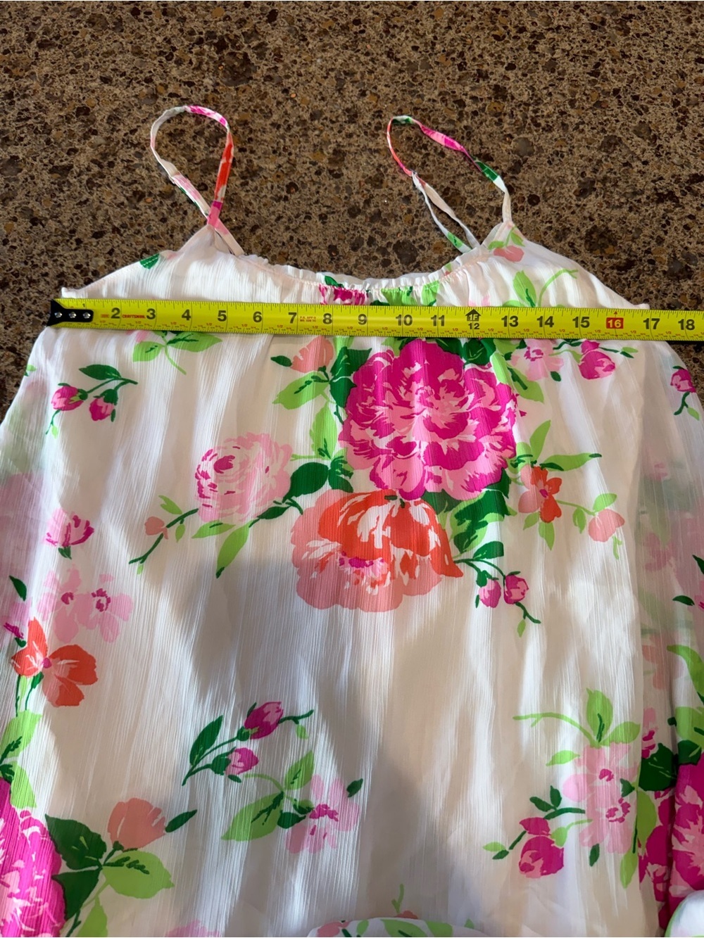 ABERCROMBIE & FITCH Pink Floral Cami sz M Babydoll Y2K Boho Cottagecore Festival - Picture 7 of 11